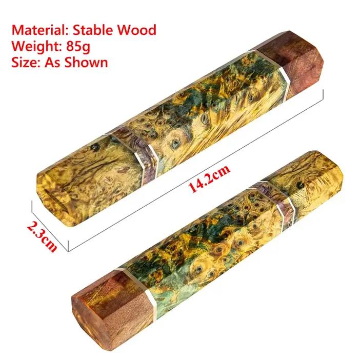 Manche de couteau de cuisine en bois