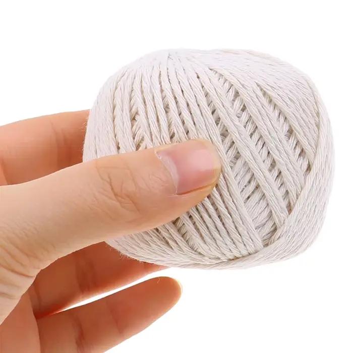 Multicolore 70/75M boucher coton ficelle cuisine viande dinde Barbecue cordes viande saucisse cravate corde cordon emballage Zongzi fil