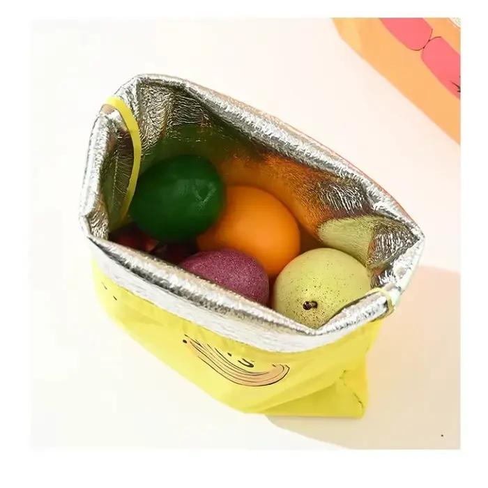 ‌ Sac isotherme pour conserver la fraîcheur - Organisateur de rangement réutilisable pour bananes