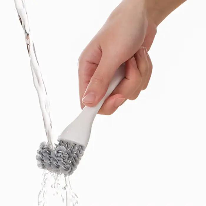 Brosse à gril, brosse et grattoir à crochet en forme de V