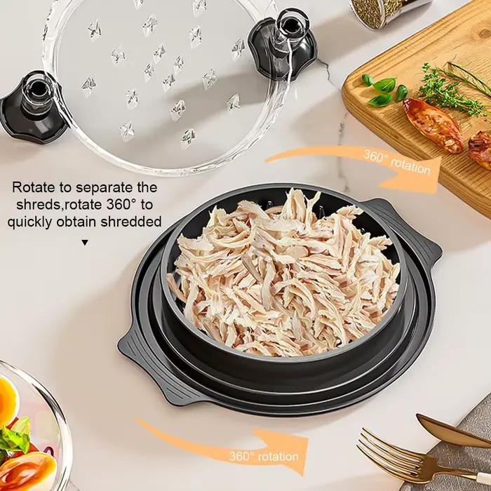 1Pc broyeur de poulet grand broyeur de sein de poulet outil torsion viande sein déchiquetage séparation hachage broyeur Machine avec couvercle