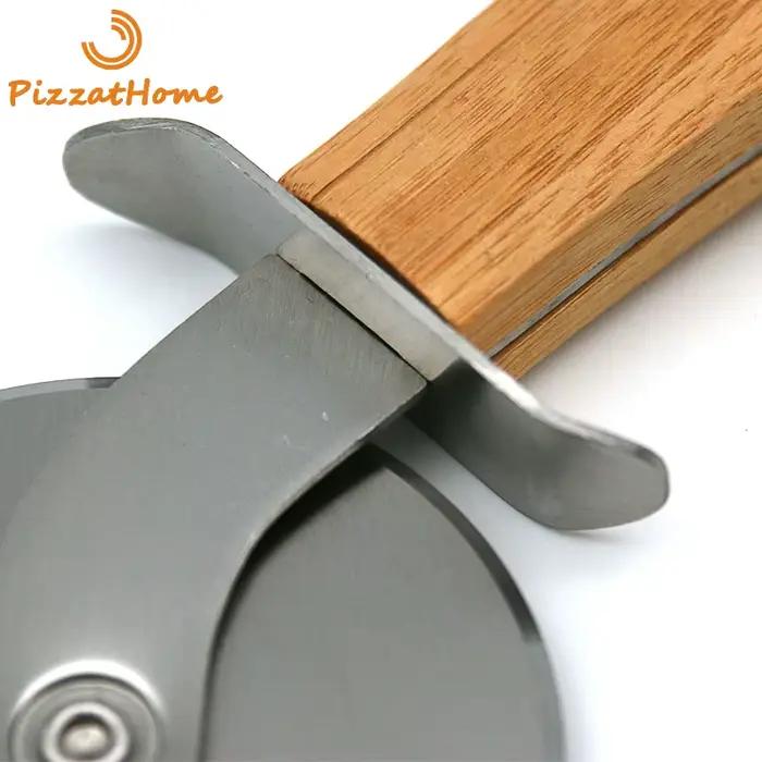 Pizza – couteau à Pizza en acier inoxydable