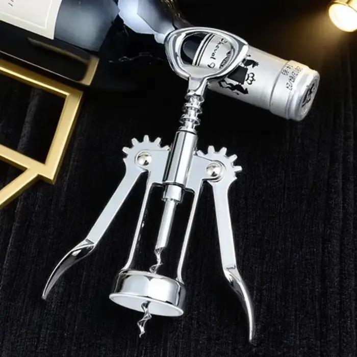 Tire-bouchon multifonctionnel en acier inoxydable durable pour ouvrir vin et bière occaions spéciales déco cuisine bar