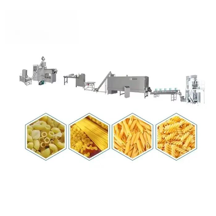 Machine à pâtes Machine à pâtes automatique faisant la ligne de production de macaroni de machine