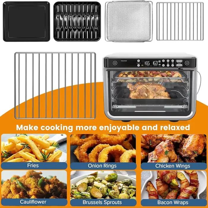 B06B-Air panier de friteuse pour four avec Option de friture à Air Ninja support