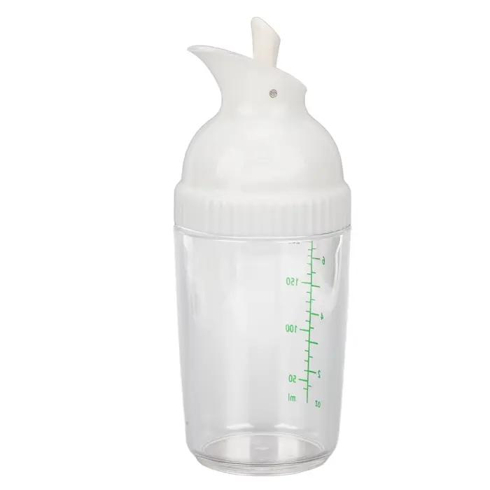 Shaker à salade étanche et polyvalent en plastique ABS+PP pour préparer, mélanger et servir des assaisonnements, sauces et marinades à la maison ou en voyage