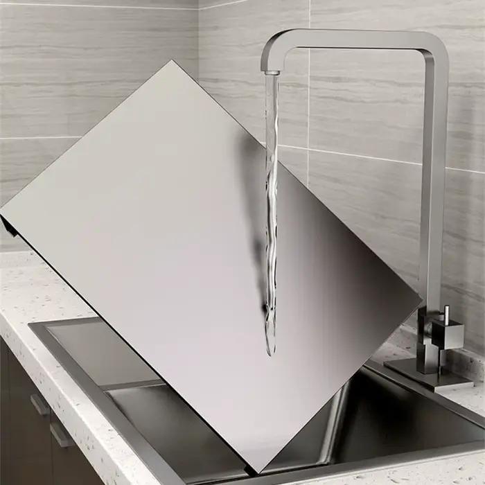 Couvercle de cuisinière en acier inoxydable