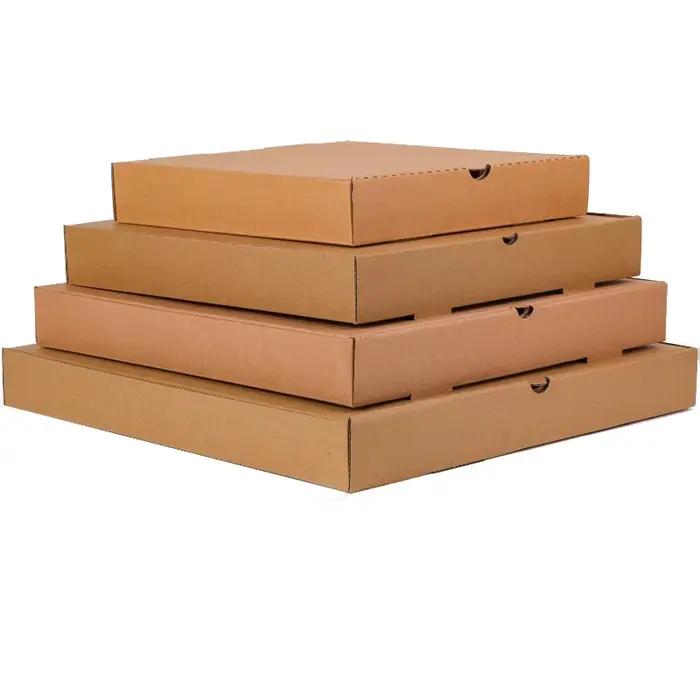 Boîtes d'emballage de Pizza ondulées