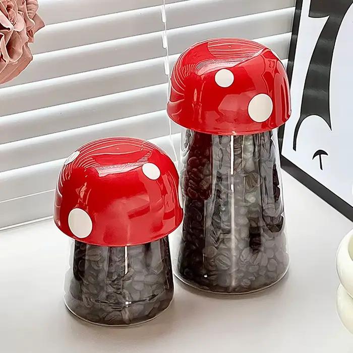 Nouveau pot de stockage de champignons Simple