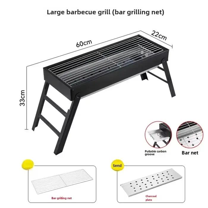Barbecue, réchaud à charbon de bois domestique