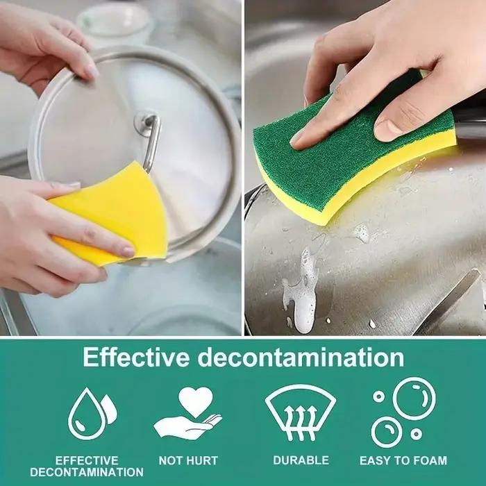 Éponges Magiques Absorbantes pour le Lavage de la Vaisselle, Brosse à Graisse, Outils Ménagers, 402 Livres
