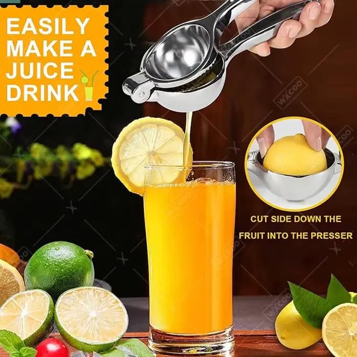 Presse-citron manuel presse-agrumes en acier inoxydable