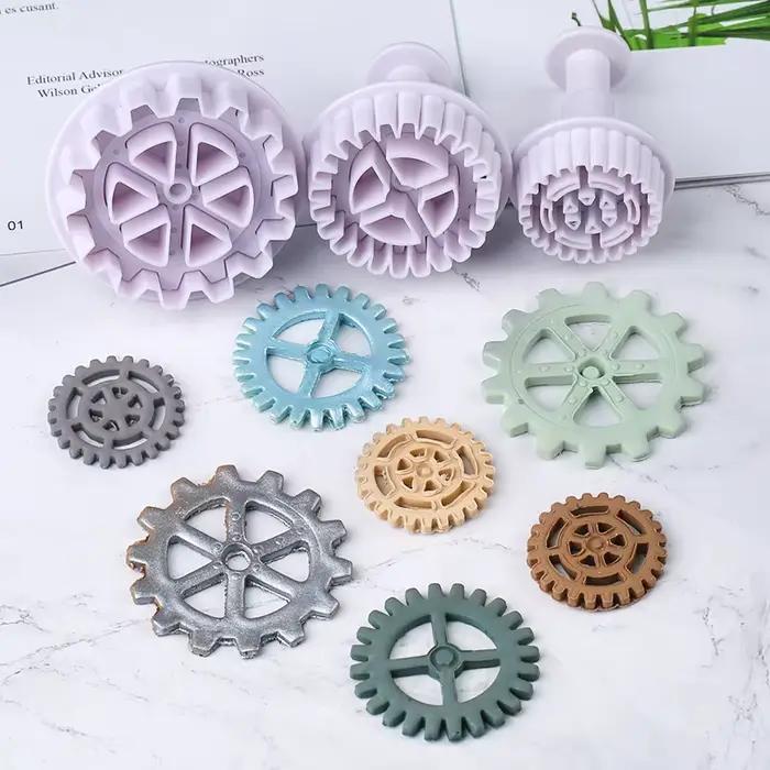 Moules à fondant Steampunk en plastique de qualité alimentaire pour gâteaux et cupcakes occasions spéciales