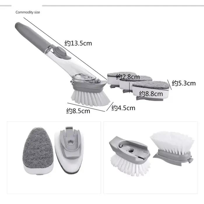 Brosse de nettoyage de cuisine 2 en 1