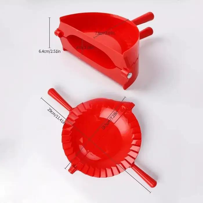 Pince à boulettes presse à pâte en plastique outil de pâtisserie coupe-pâtes accessoire de cuisine pour faire des raviolis tartes et pâtisseries occasions spéciales
