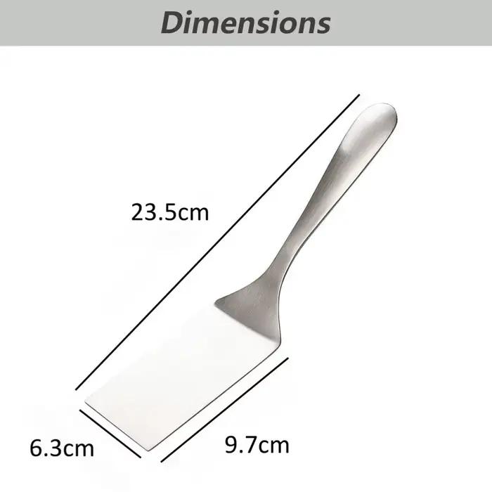 Spatule plate en acier inoxydable