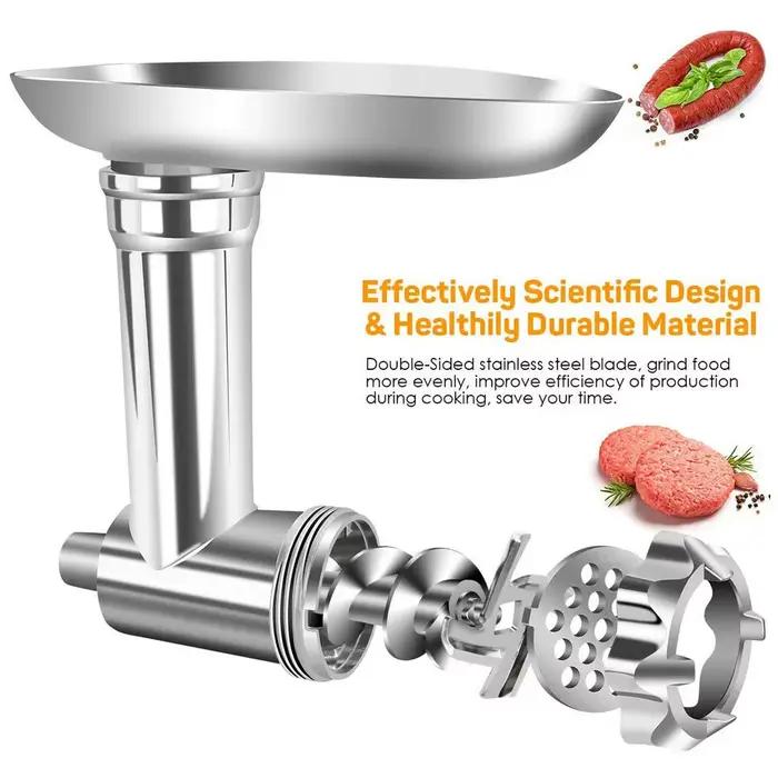Accessoire de broyeur alimentaire, trancheur et broyeur de viande de remplacement pour Kenwood Chef, accessoires de mélangeur sur socle, buse насадка