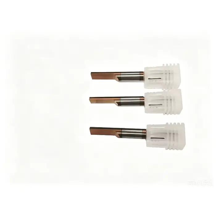 Couteau à double tête / Couteau à découper, outil de perçage, outil de tournage double face pour tour, barre en alliage de carbure de tungstène, mini-outil interne