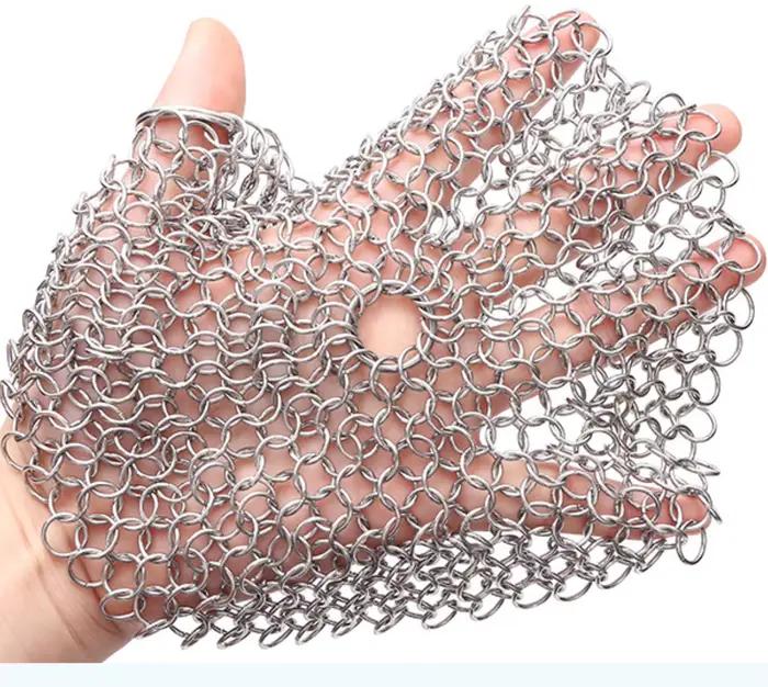 Net de nettoyage de cuisine en acier inoxydable