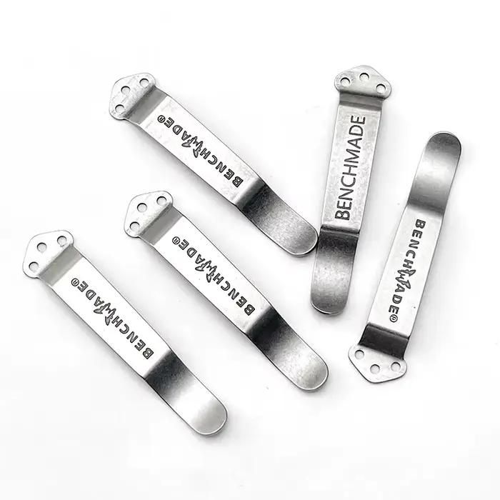 Couteau de poche en acier inoxydable, pince arrière pour Benchmade Griptilian 551 Bugout 535 940 710 730 Mini-Grip HaitiProModule, 1PC