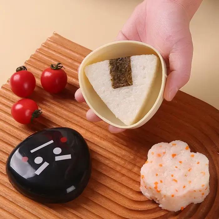 Boîte à Bento triangulaire de dessin animé mignon