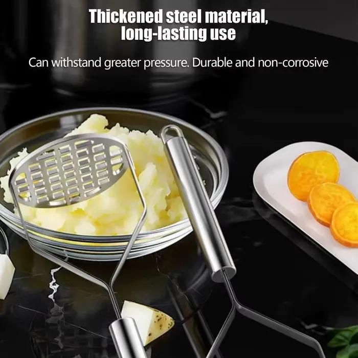 Presse-purée manuel pour fruits et légumes, broyeur alimentaire en acier inoxydable, portable, citrouille, pommes de terre, Gadget de cuisine