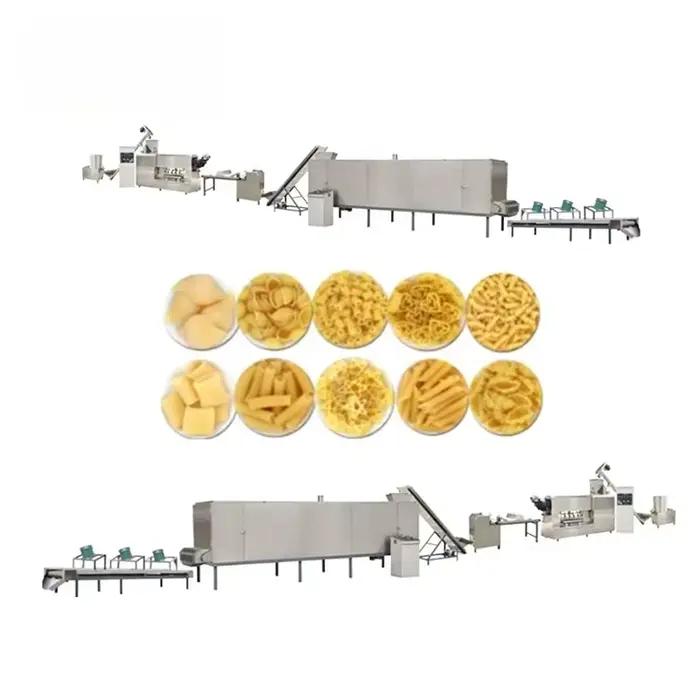 Machine à pâtes Machine à pâtes automatique faisant la ligne de production de macaroni de machine