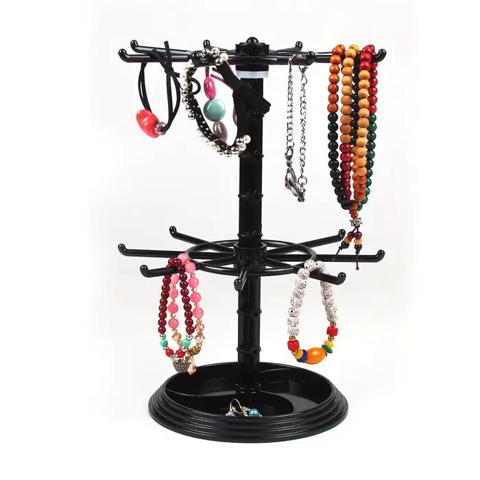 Support de rangement rotatif à 16 crochets avec distance inférieure réglable pour présentoir de porte-clés élégant pour femme et homme occasions spéciales-decoration-interieur-facile-installation-pratique