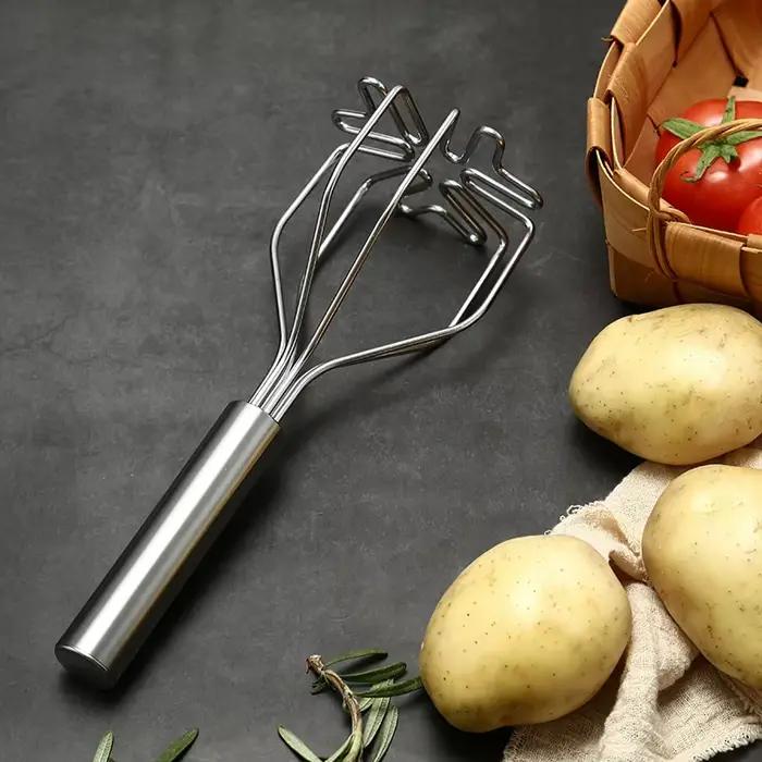 Broyeur manuel en acier inoxydable pour pommes de terre