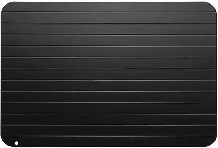 Plateau de dégivrage pour viande congelée, lavable au lave-vaisselle, plaque de dégivreur de grande taille, plateau de décongélation