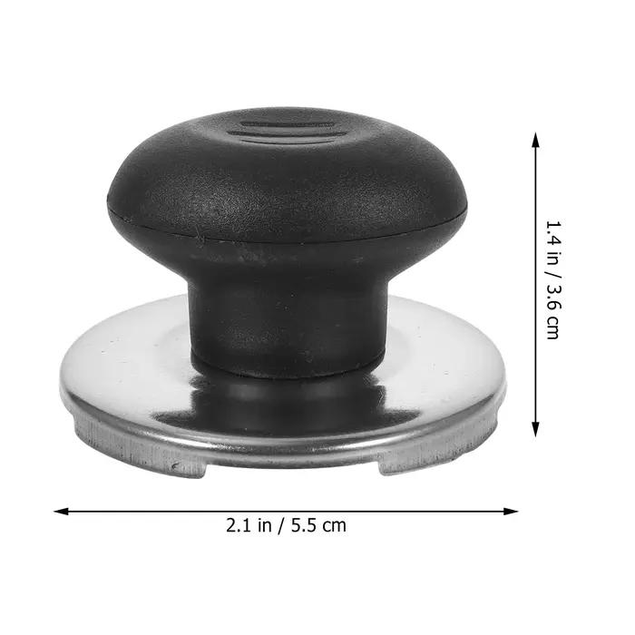 Bouton de couvercle de casserole de sifflet pour la cuisine, 2 pièces, avec poignées de couvercle de bouilloire, remplacement Durable et pratique du couvercle de flûte de théière