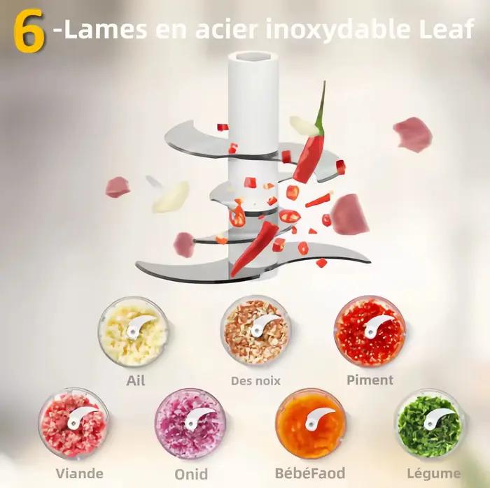 Hachoir à aliments électrique 400ML