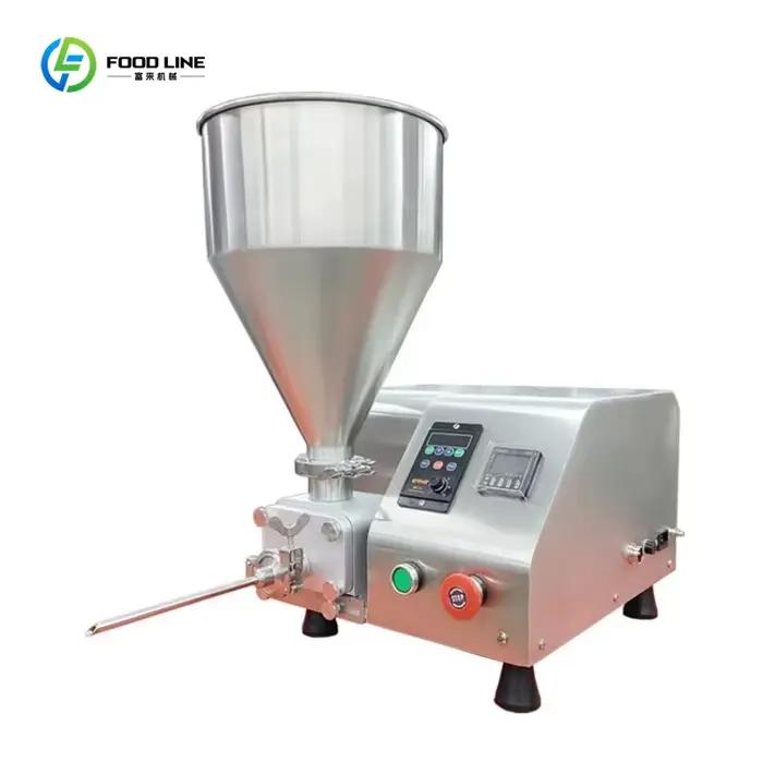 Machine de remplissage automatique de petits pots de crème glacée, approvisionnement d'usine en vrac, dernière conception pour la crème fabriquée en chine