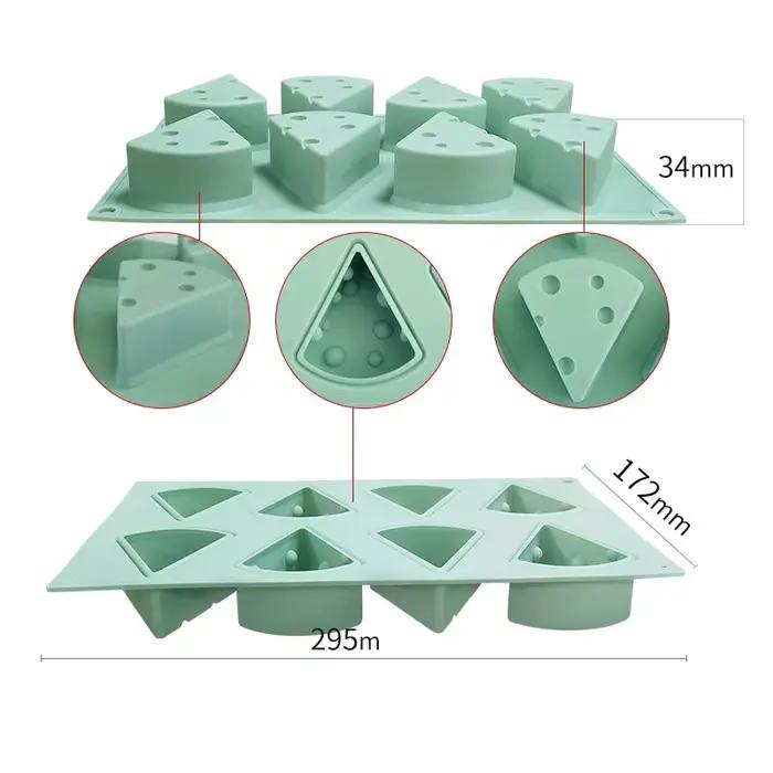 Moule à gâteau en Mousse en Silicone en forme de fromage