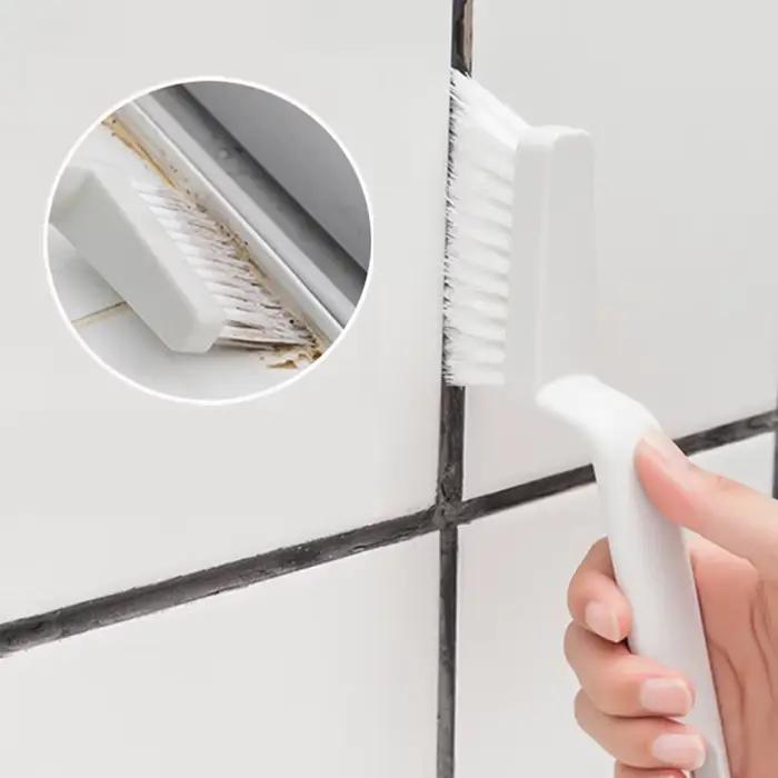 Brosse de nettoyage pour joints de carrelage de salle de bain