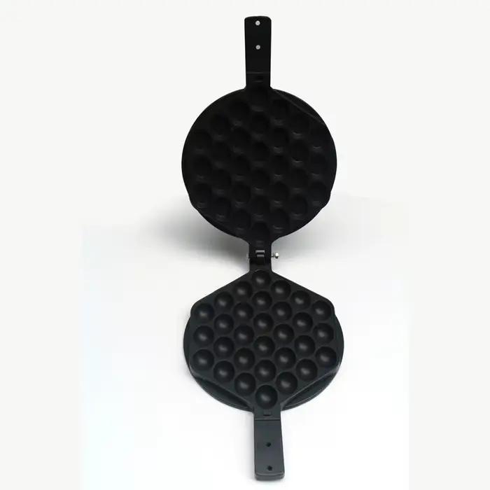 Commercial QQ oeufs bulle boule cuisson gaufrier fer Hongkong gaufre Eggette moule gâteau moule électrique Machine plaque antiadhésive