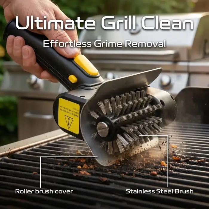 Brosse électrique pour barbecue