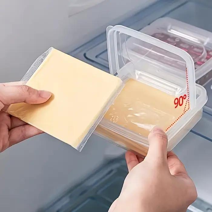 Récipient de fromage en tranches pour réfrigérateur