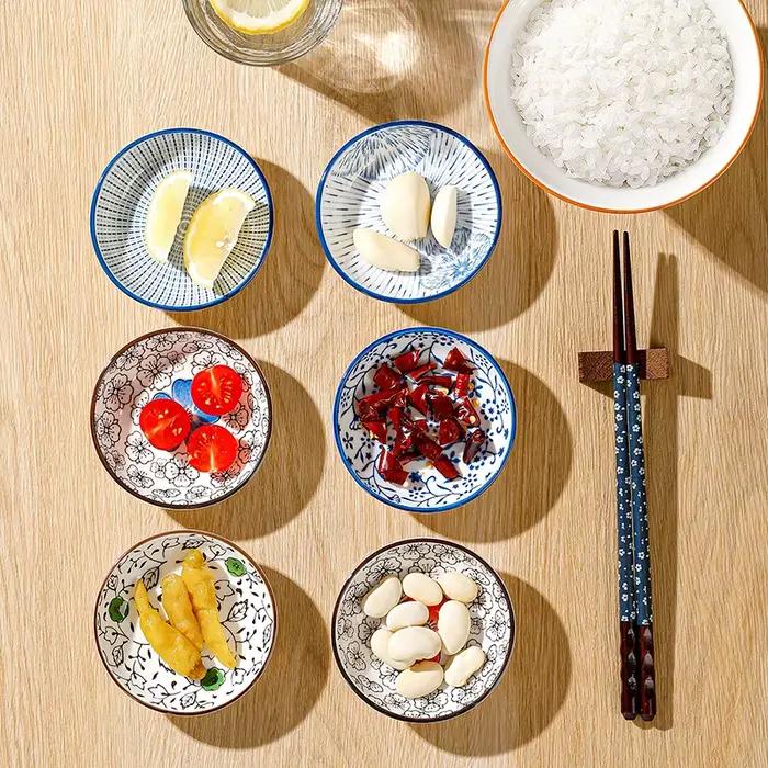 Mini assiette japonaise en céramique pour Barbecue