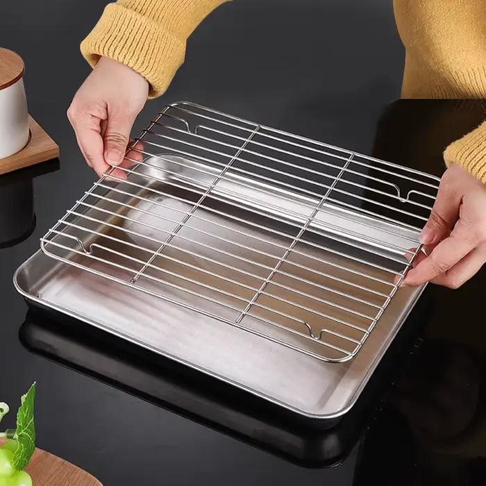 Ensemble de cuisson en acier inoxydable