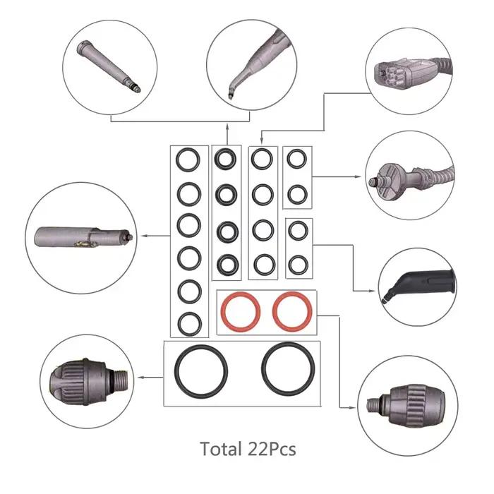 Accessoires pour Karcher SC2 SC3 SC4 SC5 CTK10 CTK20 K.Archer