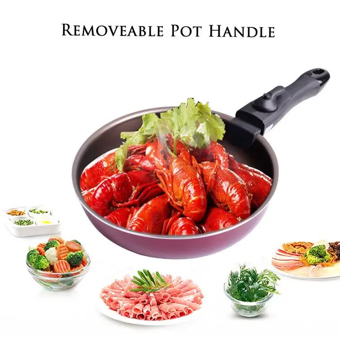Anti-dérapant saupoudrer Handler Perfecsaupoudrer réinitialisation Clamp, Pot Lifter, Holder Gripper, Hot Dish, Britware Clamp Tool for Camping, Picnic