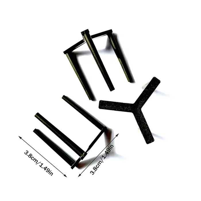 Supports trépieds pour pizza en plastique de qualité supérieure pour la pâtisserie, la cuisine, la préparation des aliments et les fournitures de service alimentaire occasions spéciales