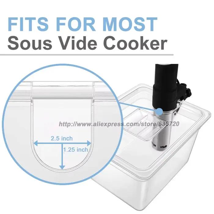 Récipient Sous Vide avec Lid-12qt