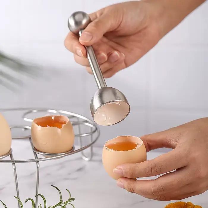 Ouvre-œufs en acier inoxydable