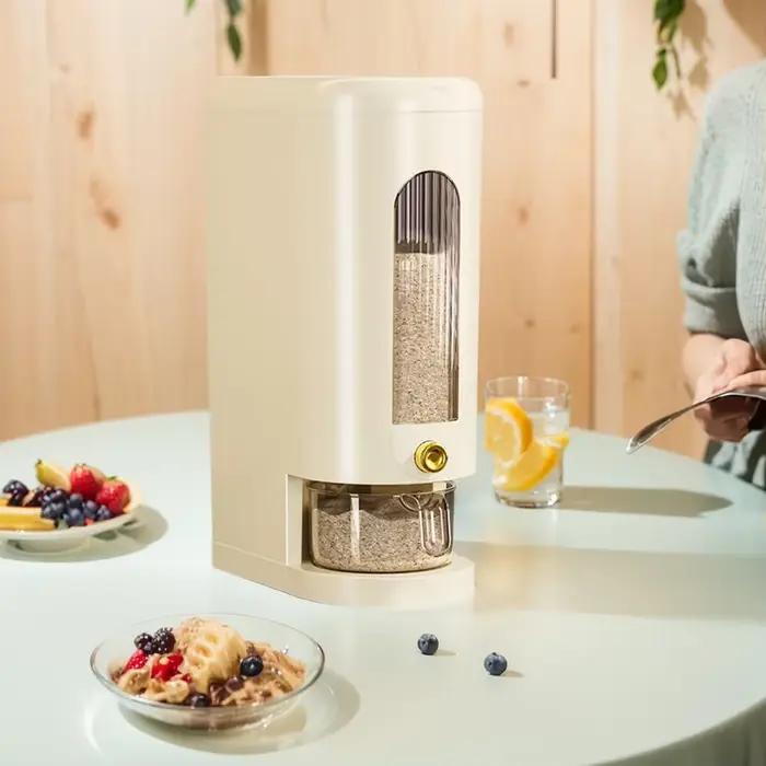 Conteneur de stockage d'aliments secs pour la cuisine à domicile