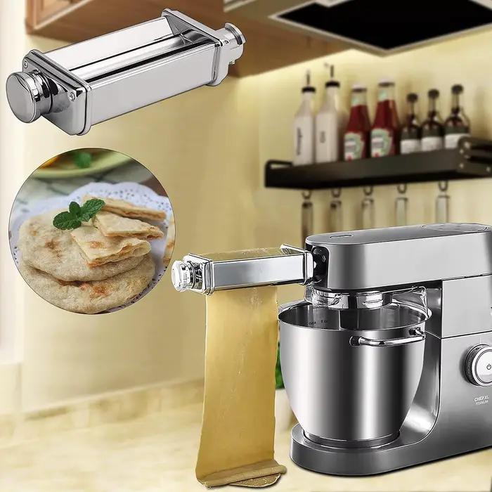 Accessoires pour machine à nouilles acier allié 8 épaisseurs pâte hachoir viande occasion spéciale préparation culinaire rapide et facile