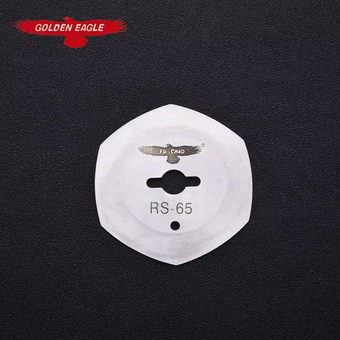 Couteau en acier Steel Eagle RS65, acier au carbone, acier commun, couteau rond pour machines de découpe