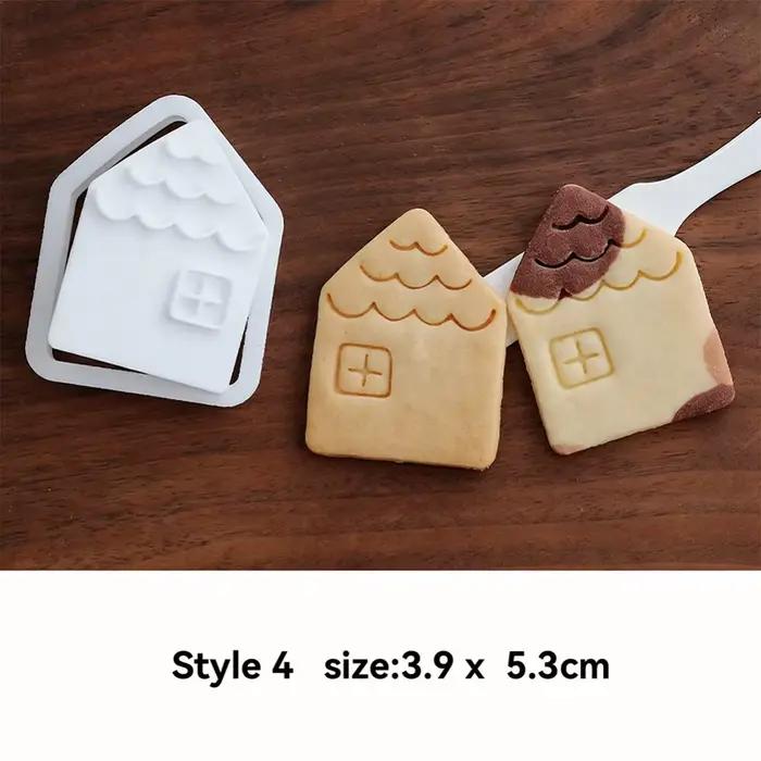 Emporte-pièces DIY mignons en forme de chat, moule à biscuits pressable, ustensiles de pâtisserie pour la cuisson à domicile