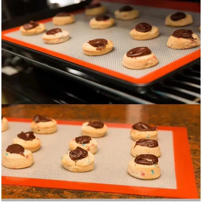 Tapis de cuisson en silicone pour moules à macarons